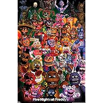 Amazon.co.jp: Trends International FNAF-Ultimate Group 壁